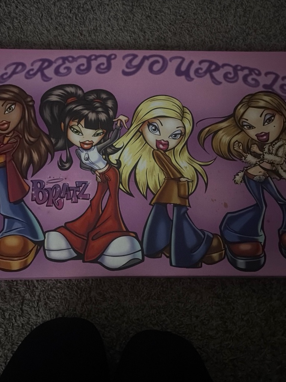 Bratz Pink Character Wall Art Print